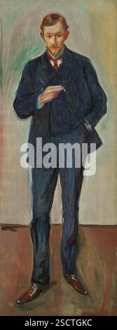 Le Français ; Marcel Archinard, probablement 1904. Banque D'Images