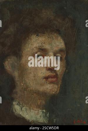 Autoportrait, 1886. Banque D'Images