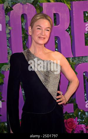 Rome, Italie. 05th Feb, 2025. ROME, ITALIE - 05 FÉVRIER : Renée Zellweger assiste à la première de 'Bridget Jones : Mad About the Boy' au Cinema Moderno le 05 février 2025 à Rome, en Italie. Crédit : dpa/Alamy Live News Banque D'Images