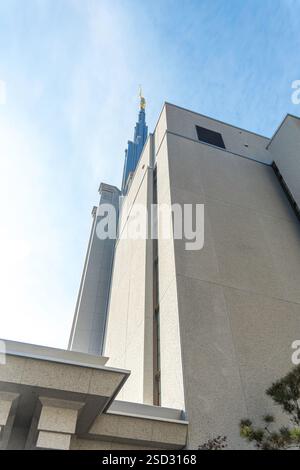 Le temple lds à Tokyo, Japon, le 5 janvier 2025 Banque D'Images