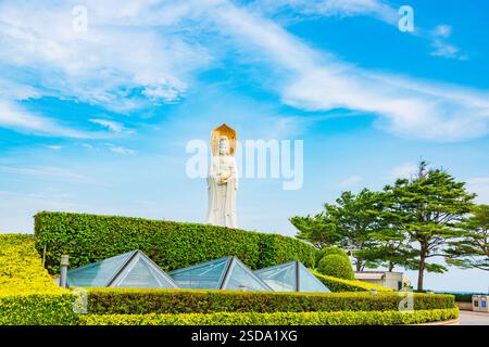 Temple Nanshan Guanyin à Sanya, Hainan Banque D'Images