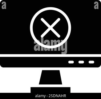 Illustration de conception d'icône vectorielle de Prohibitation Illustration de Vecteur