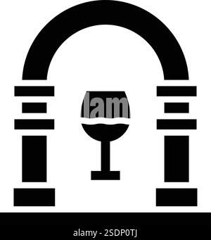 Illustration de conception d'icône de vecteur de juke-box Illustration de Vecteur