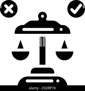 Illustration de conception d'icône de vecteur éthique Illustration de Vecteur