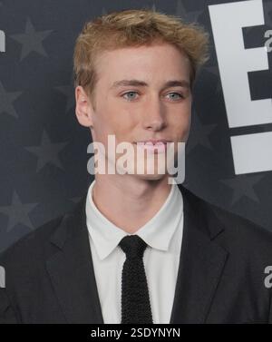Los Angeles, États-Unis. 07 février 2025. Sasha Schreiber à la 30ème édition des Critics Choice Awards qui se tient au Barker Hangar à Santa Monica, CA vendredi, ? 7 février 2025. (Photo de Sthanlee B. Mirador/Sipa USA) crédit : Sipa USA/Alamy Live News Banque D'Images