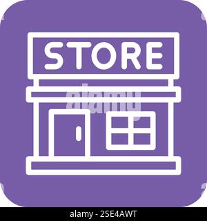 Épicerie illustration de conception d'icône vectorielle Illustration de Vecteur