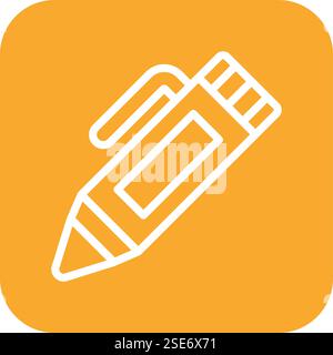 Illustration de conception d'icône de vecteur de marqueur Illustration de Vecteur