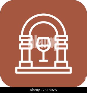 Illustration de conception d'icône de vecteur de juke-box Illustration de Vecteur