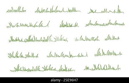 herbe continue une image vectorielle Illustration de Vecteur