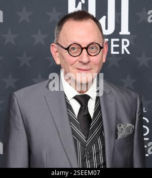 Santa Monica, États-Unis. 08th Feb, 2025. Michael Emerson assiste à la 30e édition des Critics Choice Awards au Barker Hangar le 7 février 2025 à Santa Monica, en Californie. Crédit : Imagespace/Alamy Live News Banque D'Images