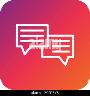 Illustration de conception d'icône de vecteur de chat Illustration de Vecteur