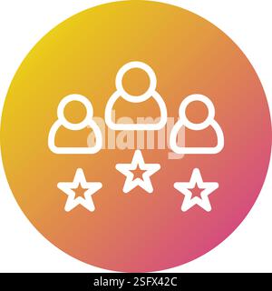 Illustration de conception d'icône de vecteur d'expérience Illustration de Vecteur