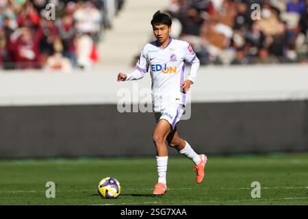 Tokyo, Japon. 8 février 2025. Yotaro Nakajima (Sanfrecce) Football/Football : FUJIFILM SUPER CUP 2025 match Vissel Kobe - Sanfrecce Hiroshima au stade National de Tokyo, Japon . Crédit : YUTAKA/AFLO SPORT/Alamy Live News Banque D'Images