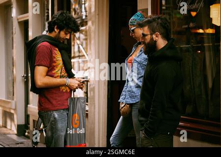 Les gens sur la photo de rue Banque D'Images
