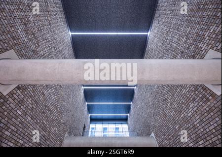 Woolwich Elizabeth Line Station, Londres Banque D'Images