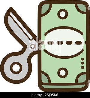 Illustration et graphique de doodle vectoriel de réduction de prix. Fait partie de la catégorie e-commerce. Illustration de Vecteur