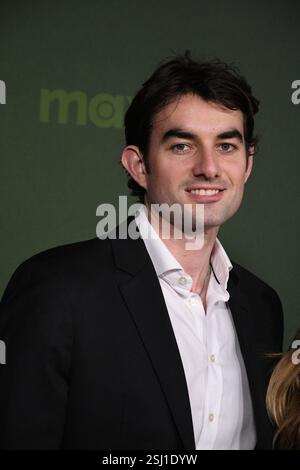 Los Angeles, Californie, États-Unis 10 février 2025 Conor Kennedy assiste à la première de la série originale de HBO The White Lotus saison 3 au Paramount Theatre le 10 février 2025 à Los Angeles, Californie, États-Unis. Photo de Barry King/Alamy Live News Banque D'Images