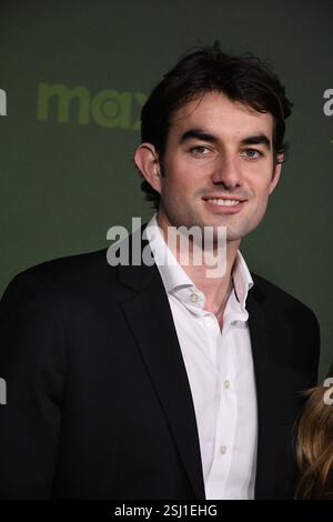 Los Angeles, Californie, États-Unis 10 février 2025 Conor Kennedy assiste à la première de la série originale de HBO The White Lotus saison 3 au Paramount Theatre le 10 février 2025 à Los Angeles, Californie, États-Unis. Photo de Barry King/Alamy Live News Banque D'Images
