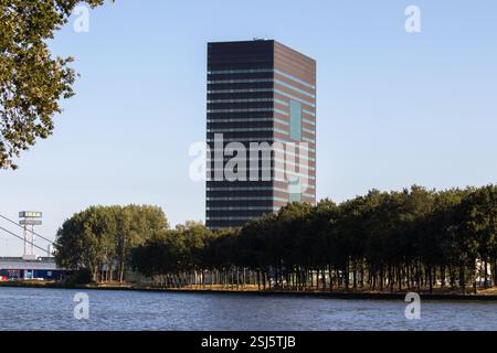Rijkswaterstaat Siège de la direction générale des travaux publics et de la gestion de l'eau aux pays-Bas. Banque D'Images