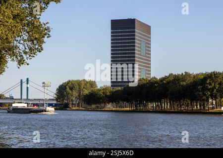 Rijkswaterstaat Siège de la direction générale des travaux publics et de la gestion de l'eau aux pays-Bas. Banque D'Images