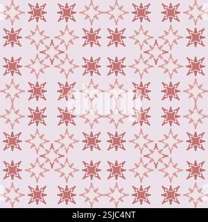 Un design sans couture avec motif ethnique et style bohémien, avec des détails faits à la main et des motifs tribaux. Cette œuvre colorée et vibrante est parfaite pour T. Banque D'Images