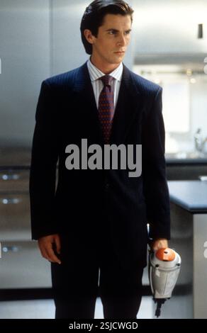 American Psycho Année : 2000 - USA Réalisateur : Mary Harron Christian Bale Banque D'Images