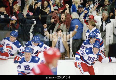 Année miracle : 2004 Canada / USA réalisateur : Gavin O'Connor Kurt Russell Banque D'Images