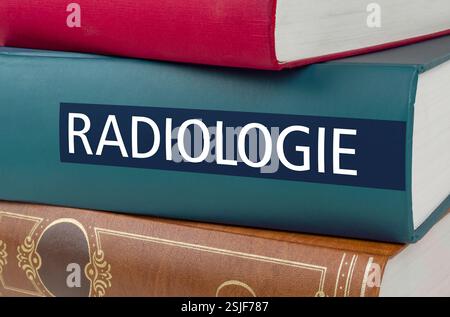 Titre du livre - radiologie Banque D'Images