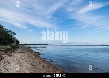 Péninsule de Holnis, plage, Glücksburg Banque D'Images