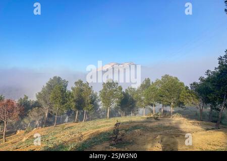 Les réservoirs de Guadalhorce ou Guadalteba sont un groupe de six réservoirs situés sur le cours moyen de la rivière Guadalhorce et deux de ses plus grands affluents Banque D'Images