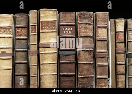 Oxford, Angleterre - détenant plus de treize millions de documents imprimés, les bibliothèques Bodleian jouent un rôle clé dans le soutien de l'apprentissage, de l'enseignement et de la recherche Banque D'Images