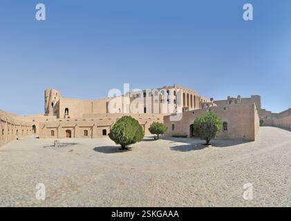Le Qala Ikhtyaruddin ou Citadelle de Hérat fort situé dans le centre de Hérat en Afghanistan Banque D'Images