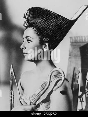 --- Elizabeth Taylor dans 'Cleopatra' 1962#Elizabeth Taylor dans 'Cleopatra' 1962 Banque D'Images