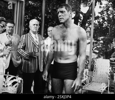 --- Burt Lancaster dans 'The Swimmer' 1968#Burt Lancaster dans 'The Swimmer' 1968- RDB PAR DUKAS Banque D'Images