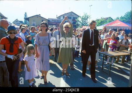 --- 40. Regierungsjubiläum von Fürst Franz Josef II. von Liechtenstein, 1978#40e jubilé du prince Franz Josef II de Liechtenstein, 1978 Banque D'Images