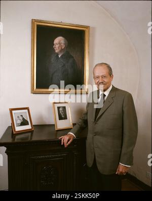 --- Fürst Franz Josef II. von Liechtenstein, 1976#Prince Franz Josef II de Liechtenstein, 1976 Banque D'Images