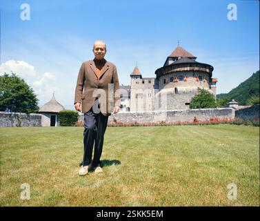 --- Fürst Franz Josef II. von Liechtenstein, 1976#Prince Franz Josef II de Liechtenstein, 1976 Banque D'Images