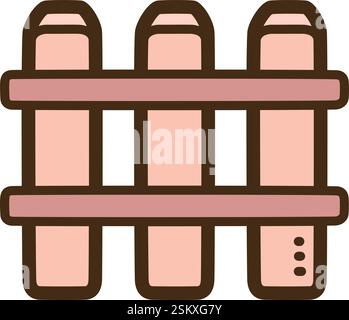 Illustration et graphique de doodle vecteur de clôture. Fait partie de la catégorie maison et intérieur. Illustration de Vecteur