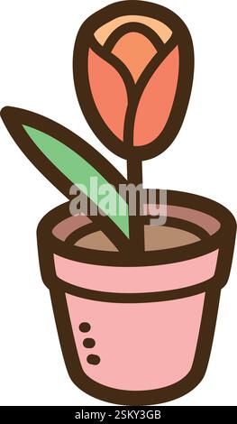 Illustration et graphique de doodle vecteur de jardin. Fait partie de la catégorie maison et intérieur. Illustration de Vecteur