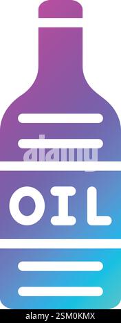 Illustration de conception d'icône de vecteur d'huile d'olive Illustration de Vecteur