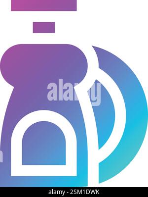 Illustration de conception d'icône de vecteur de lavage de vaisselle Illustration de Vecteur