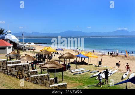Santos Beach, Mossel Bay, Eden District Municipality, Afrique du Sud, RSA, République d'Afrique du Sud, Banque D'Images
