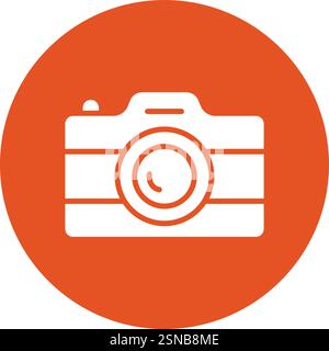 Illustration de la conception de l'icône du vecteur de caméra Illustration de Vecteur