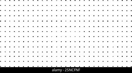 Motif à puces noir et blanc Illustration de Vecteur