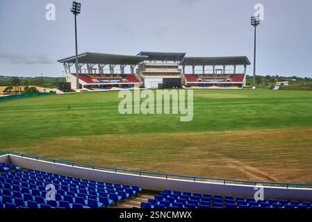 Sir Vivian Richards Stadium, North Sound, St Georges, Antigua Banque D'Images
