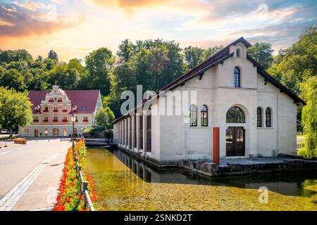 Brenztopf, Heidenheim, Königsbronn, Allemagne Banque D'Images