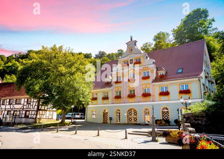 Brenztopf, Heidenheim, Königsbronn, Allemagne Banque D'Images