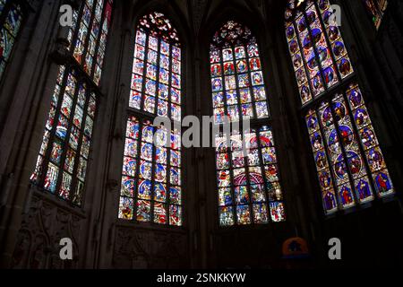 Berne, Suisse - 03 août 2024. Cathédrale de Berne. Banque D'Images