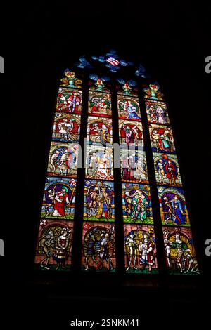Berne, Suisse - 03 août 2024. Cathédrale de Berne. Banque D'Images