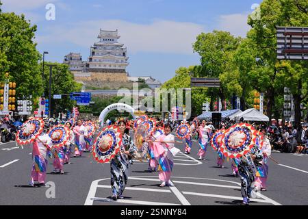 Festival du château de Himeji Himeji, préfecture de Hyogo Banque D'Images